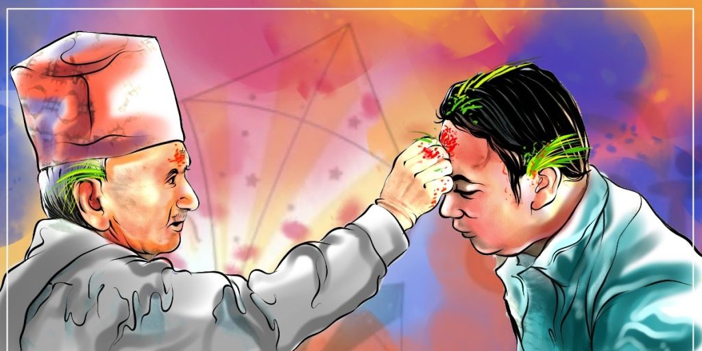 दसैंको टीकामा उच्चारण हुने मन्त्र र त्यसको अर्थ