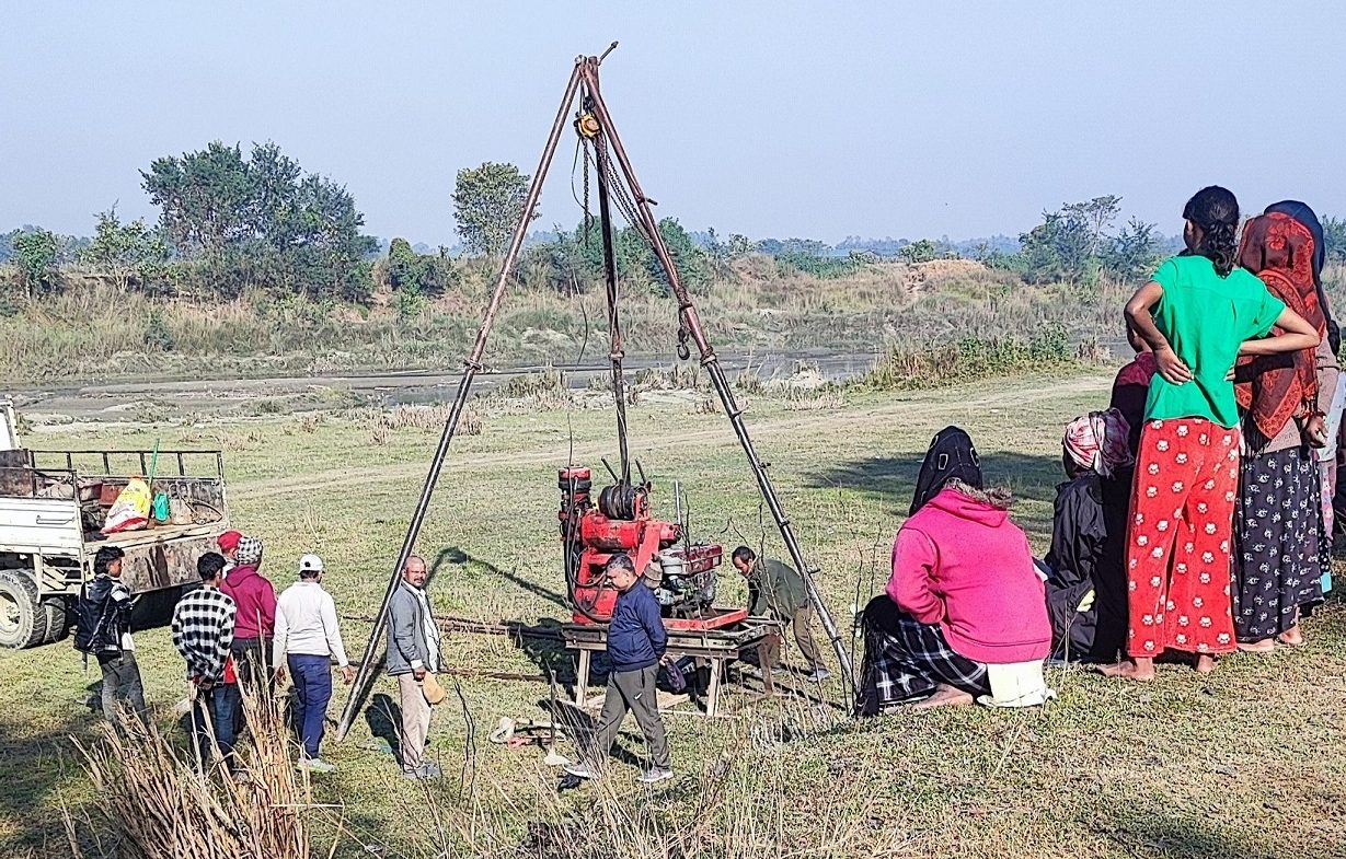 लोहन्द्रा खोलामा पुल बन्ने,माटो परीक्षणको प्रक्रिया बढ्यो