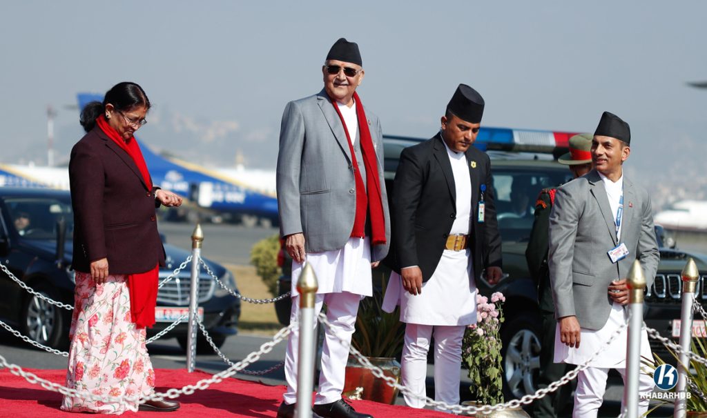 प्रधानमन्त्री ओली आज थाइल्याण्ड जाँदै