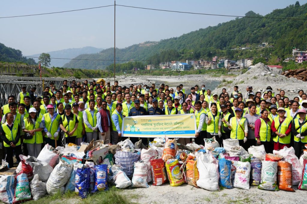 मेलम्चीमा मण्डलीद्वारा आयोजित वातावरण सरसफाई अभियान सम्पन्न