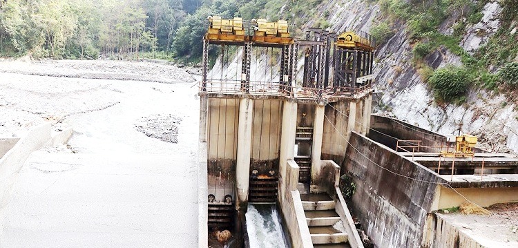 इँवाखोलाको विद्युत उत्पादन बन्द