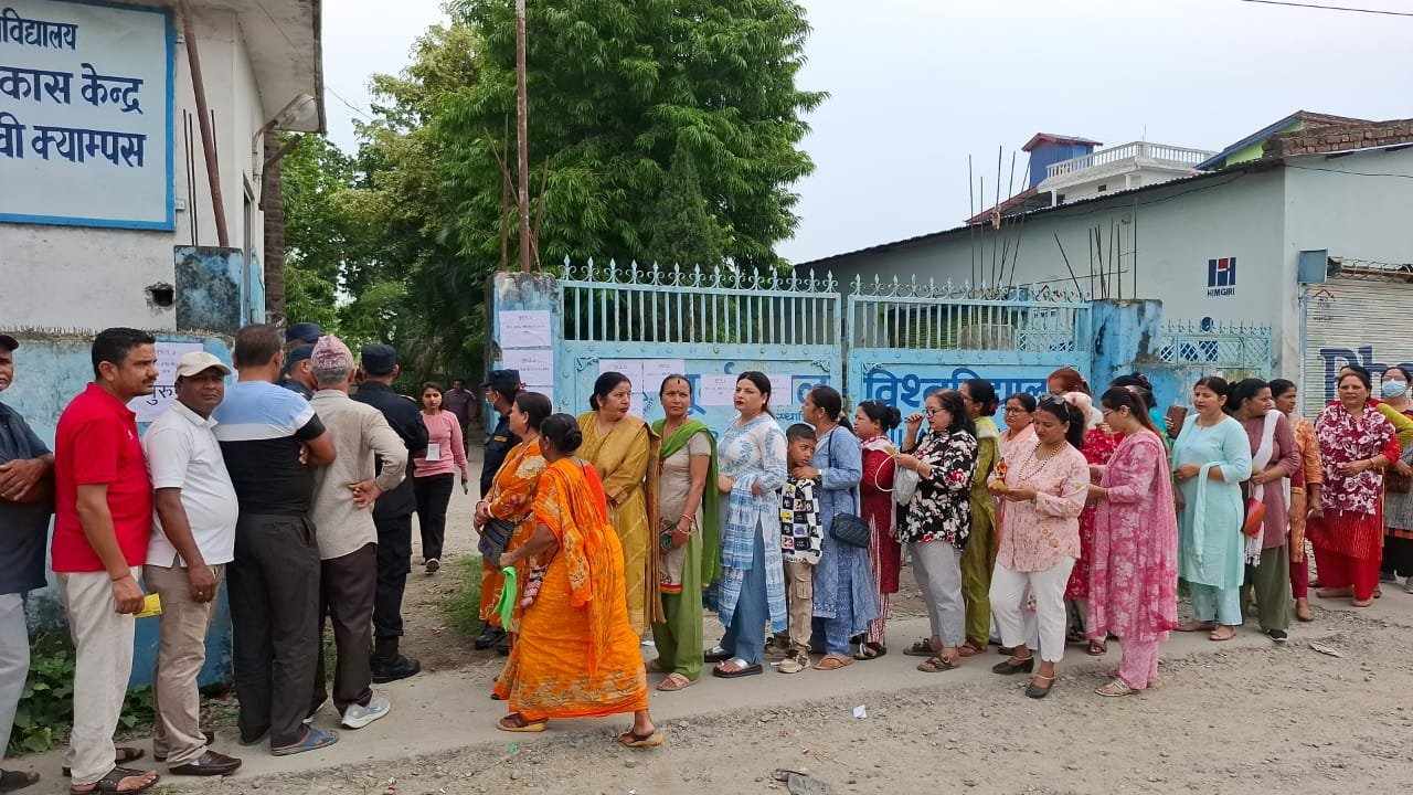 एमालेमा भाँडभैलो मच्चाएको मानगढ खानेपानीको निर्वाचनमा ३ हजार ९६४ मत खस्यो