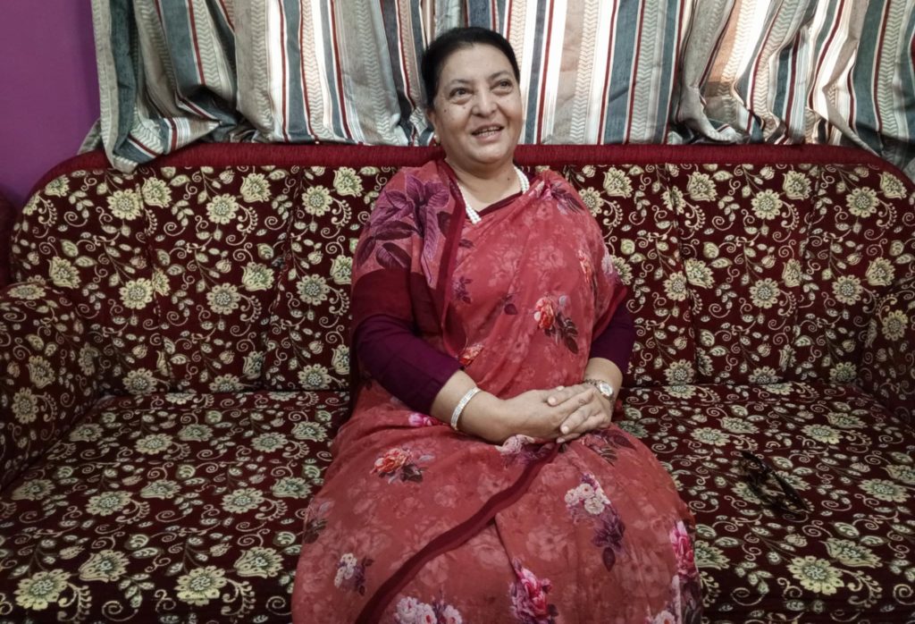 कार्यकर्तासँग भेटघाट गर्न मैले एमालेसँग अनुमति लिइरहनु पर्दैन : विद्या भण्डारी