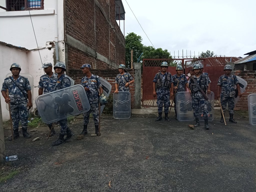 विराटनगरको बाल सुधार गृहमा झडप, एक प्रहरी हवल्दार घाइते