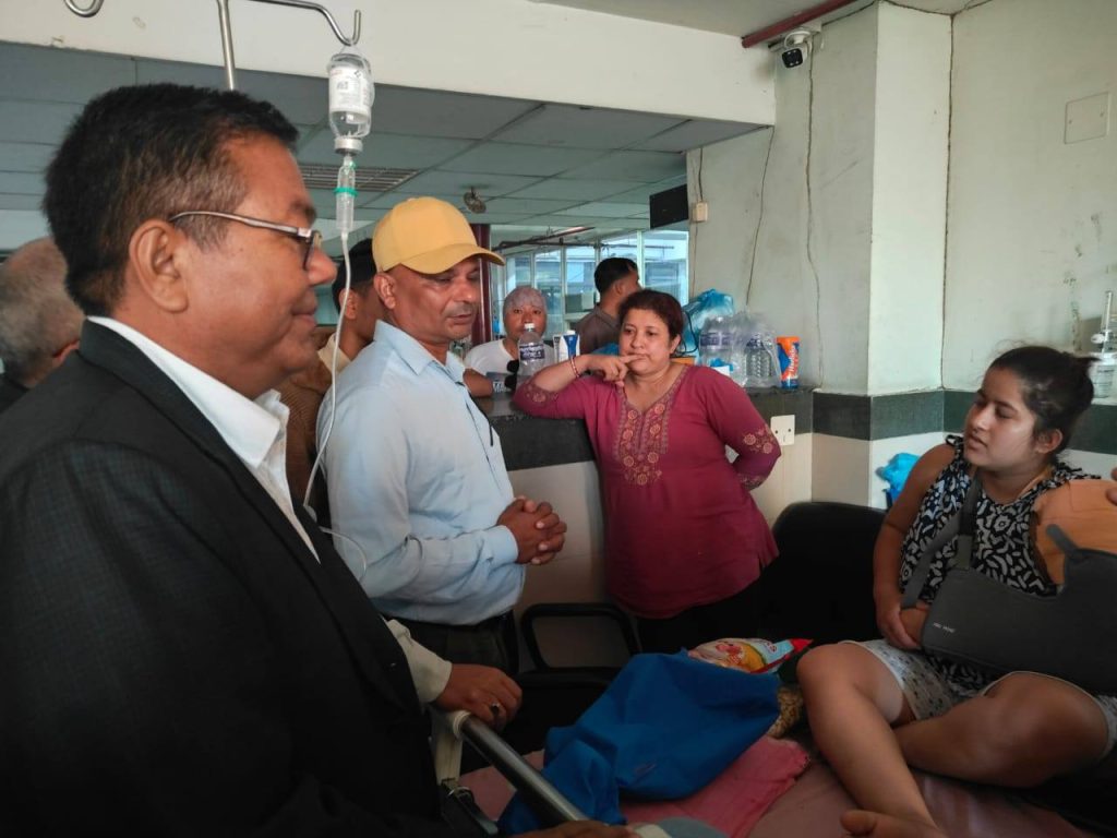 जेन्जी आन्दोलनकी घाइते लिजाको उपचारमा सांसद उप्रेतीसमेतको सहयोग