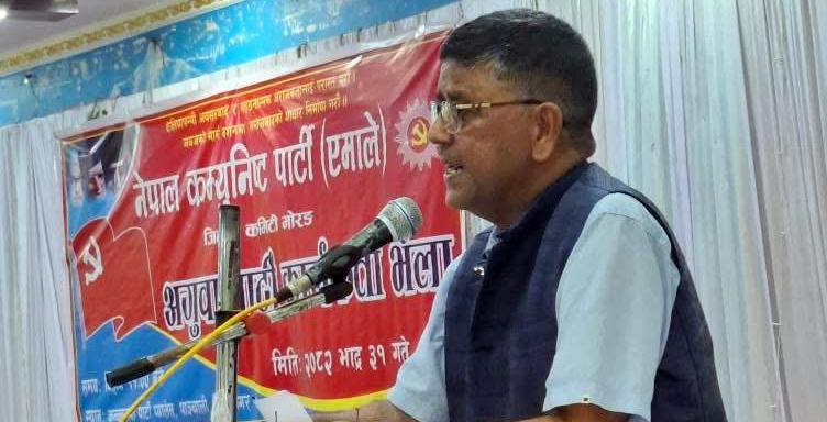 पार्टीबाट राजीनामा दिएका एमाले नेता घिमिरे बैठकमा रोएपछि…