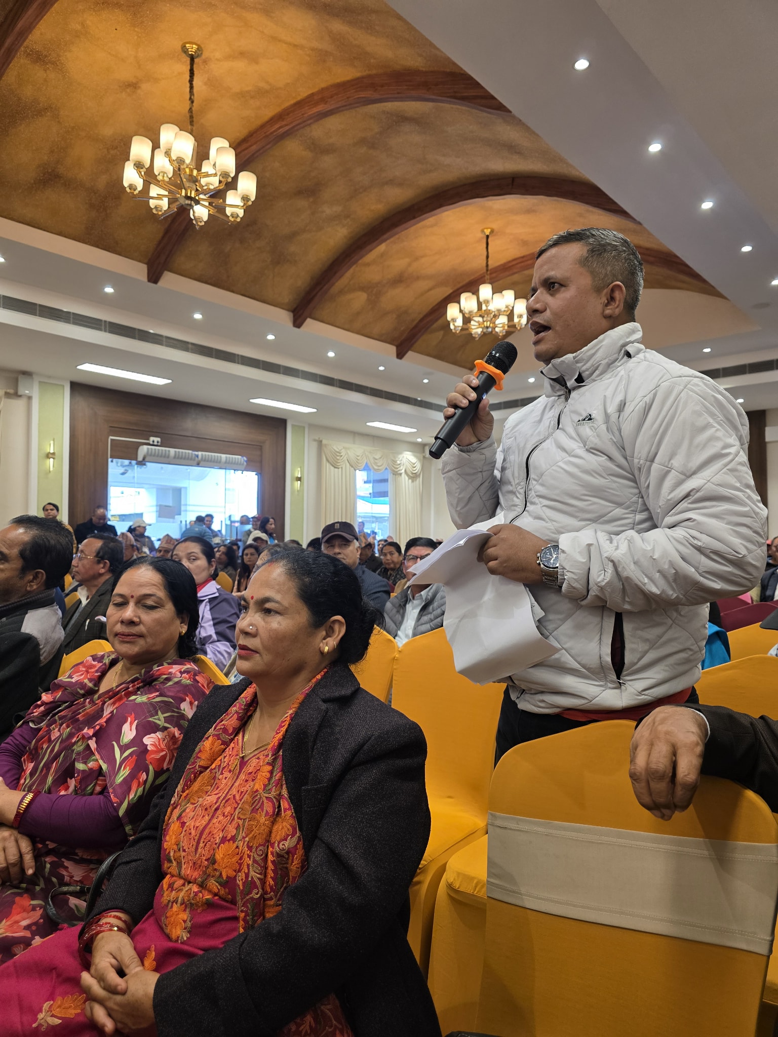 नेकपा एसकाे केन्द्रीय कमिटी बैठकमा वासिम आलमको झलनाथलाई प्रश्न:  इलाम उपनिर्वाचनको जिम्मेवारी कसको ?