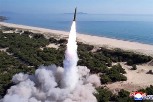 दक्षिण कोरियातर्फ लक्षित गरी उत्तरले छोड्यो मिसाइल