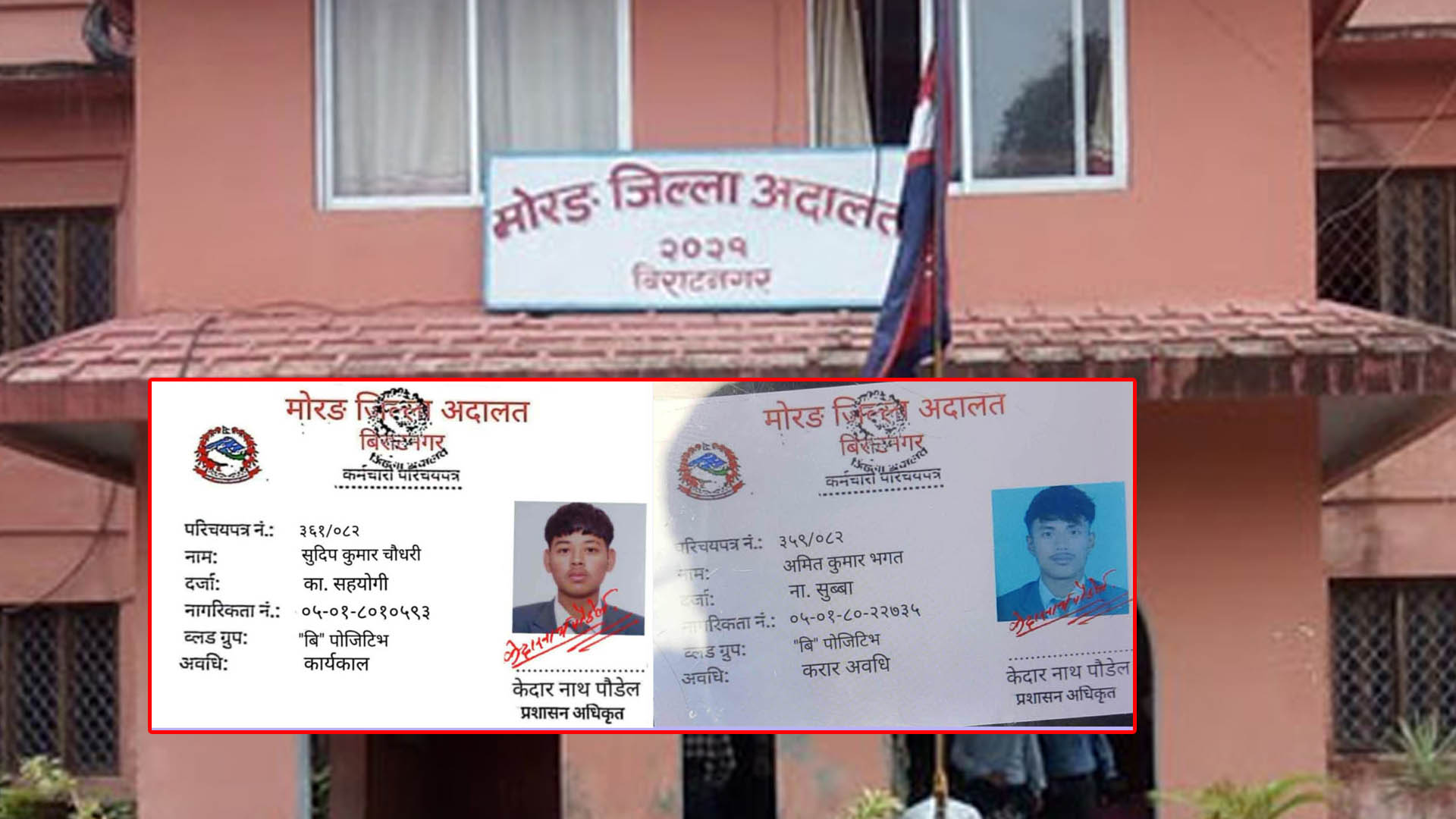 मोरङ अदालतमा जागिरको प्रलोभन देखाएर ठगी, २७ जनाद्धारा प्रहरीमा उजुरी