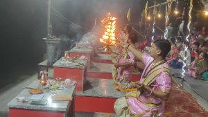 परोपकारघाटमा आरतीको ७१ औं श्रृंखला, सामाजिक सद्भावको केन्द्र बन्दै