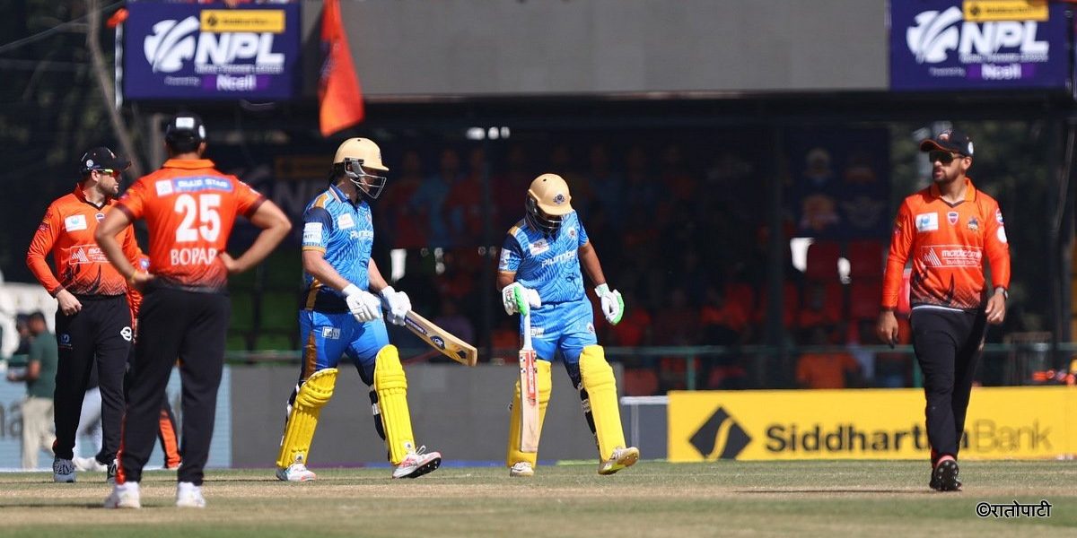 एनपिएलको दोस्रो खेल : चितवनद्वारा कर्णाली याक्स चार विकेटले पराजित