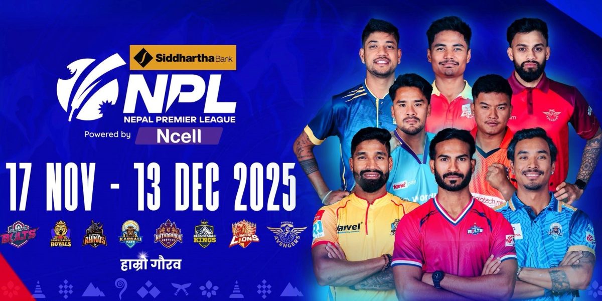 सोमबारदेखि नेपाल प्रिमियर लिग, यस्ता छन् ८ टिम