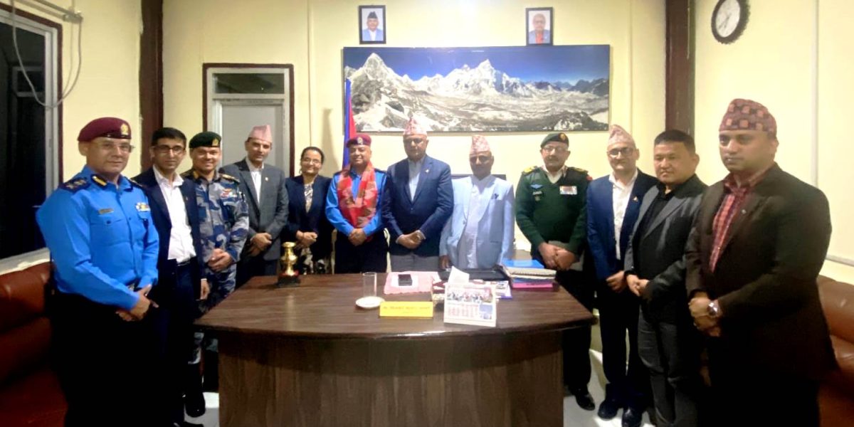 प्रदेश सुरक्षा समन्वय समितिको बैठक