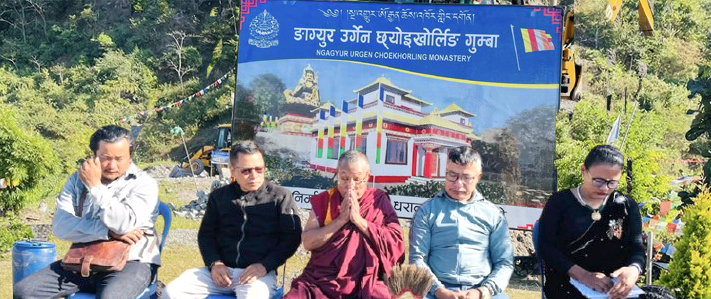 धरानको चिण्डेडाडामा ४० फिट अग्लो गुरु रिन्पोछे मूर्ति निर्माण हुने