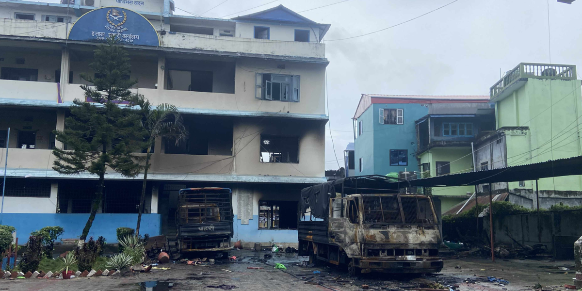 झापामा जेनजी आन्दोलनको क्रममा तोडफोड–आगजनी गर्ने एक पक्राउ