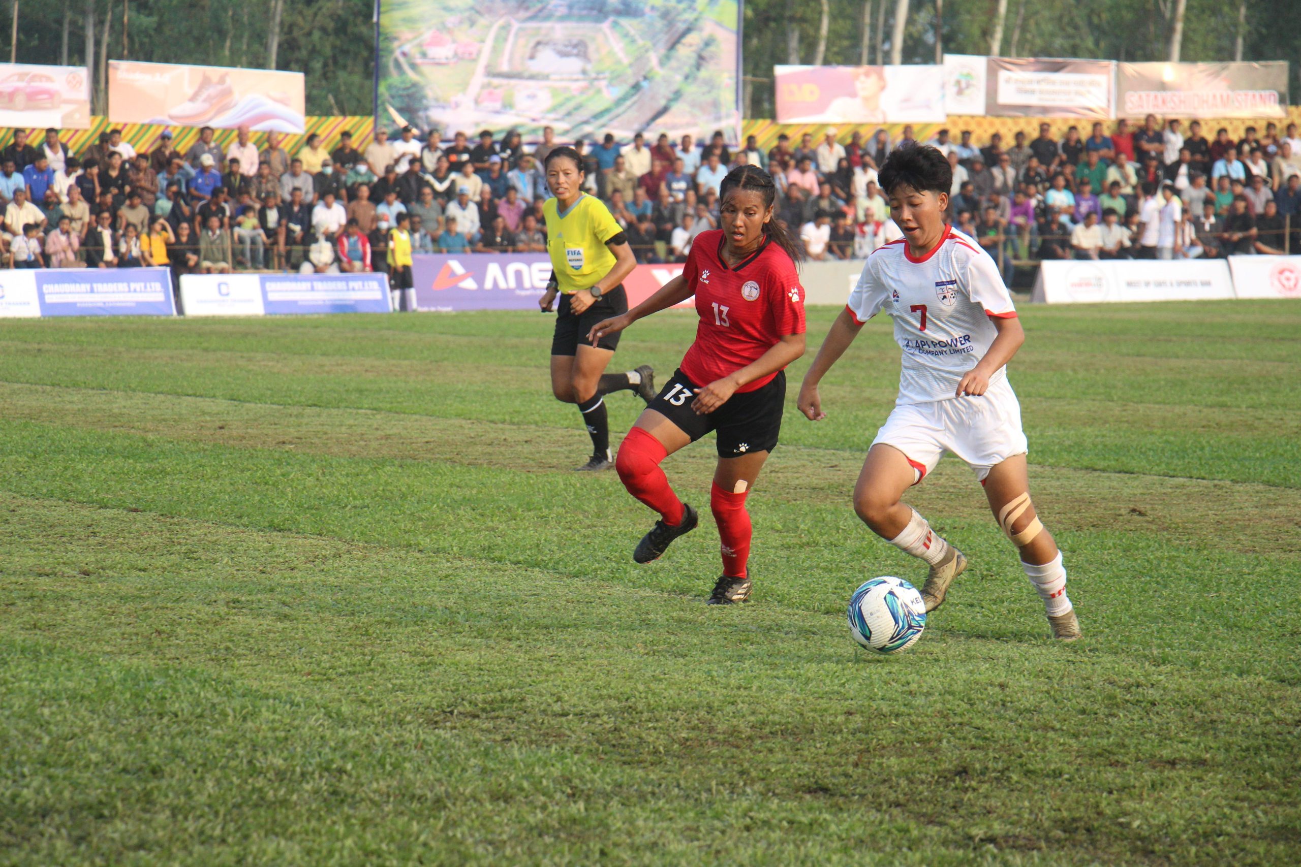 एलभिडी झापा महिला गोल्डकपमा पुलिसको शानदार जित