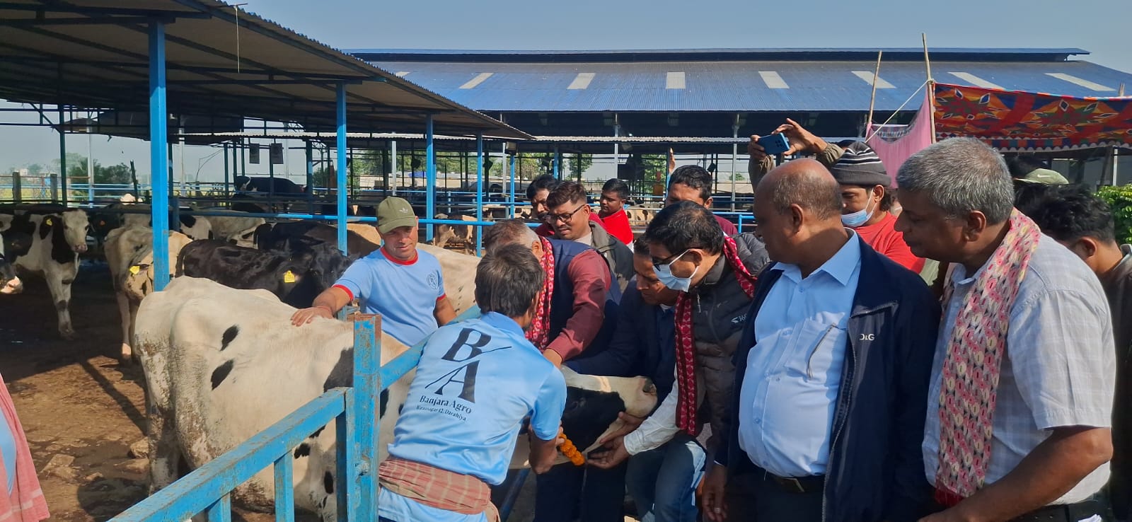 भोजपुरमा खोरेत रोग उन्मुलनका लागि खोप अभियान