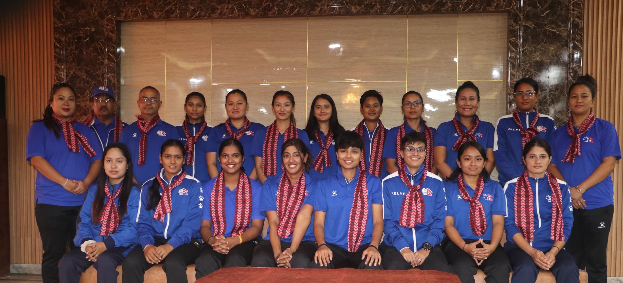 मैत्रीपूर्ण खेलको लागि महिला क्रिकेट टोली भारत प्रस्थान