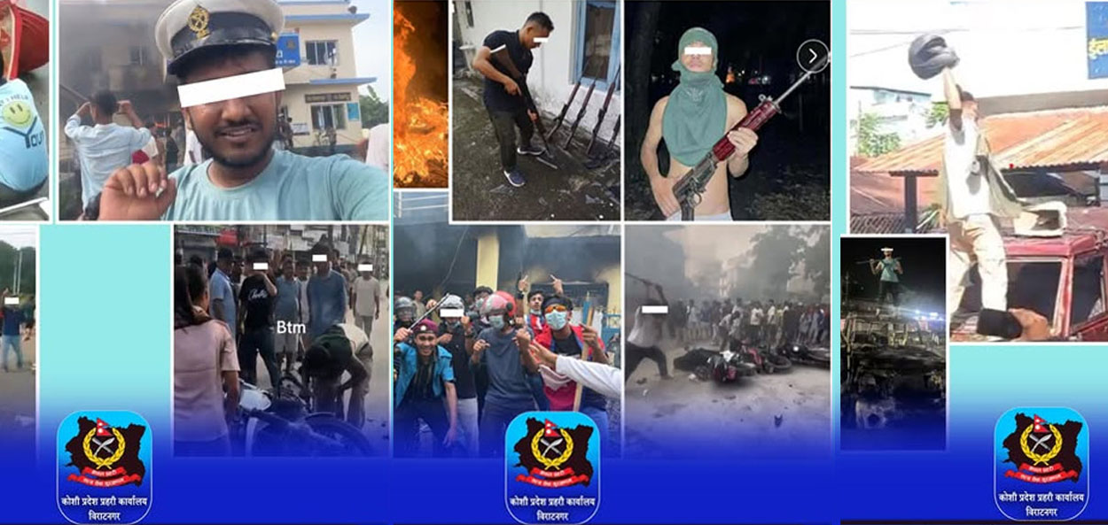 जेनजी आन्दोलनका क्रममा तोडफोड, आगजनी र लुटपाट गर्ने दर्जनौँ पक्राउ