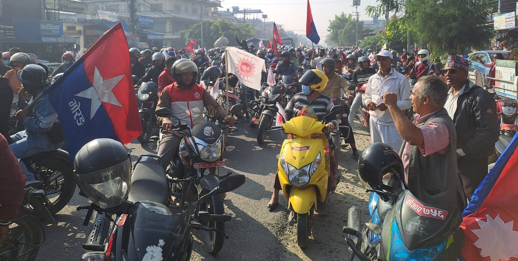 सबै पालिकामा एमालेले आज जनसभा गर्ने