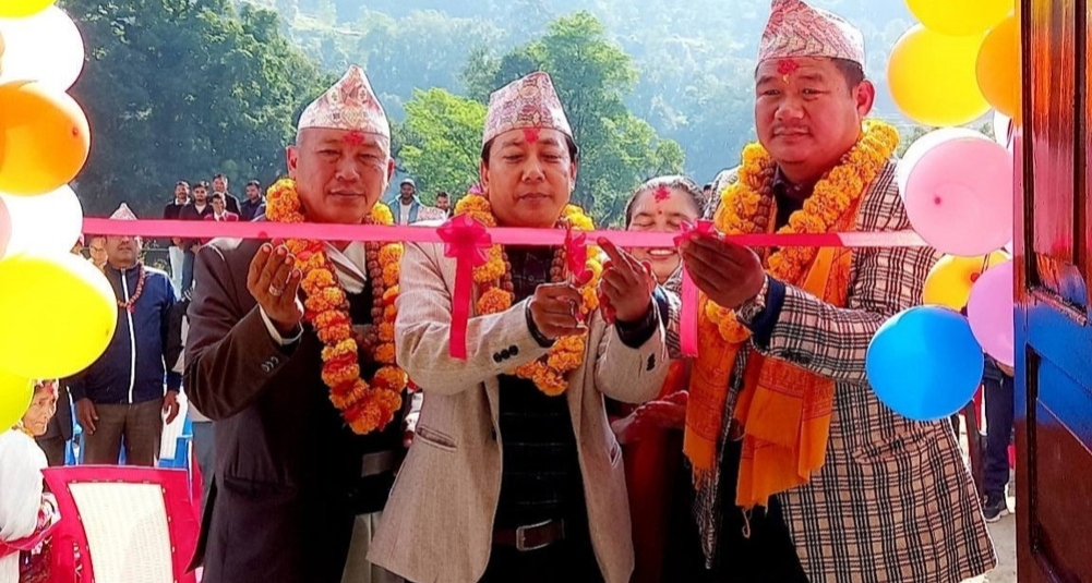 संखुवासभाको सभापोखरीमा ५ शय्याको आधुनिक अस्पताल  सञ्चालनमा