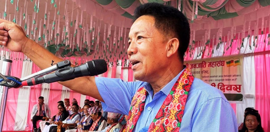 कांग्रेस कोशी प्रदेश सदस्य मित्रसेन योन्जनद्वारा पार्टी परित्याग