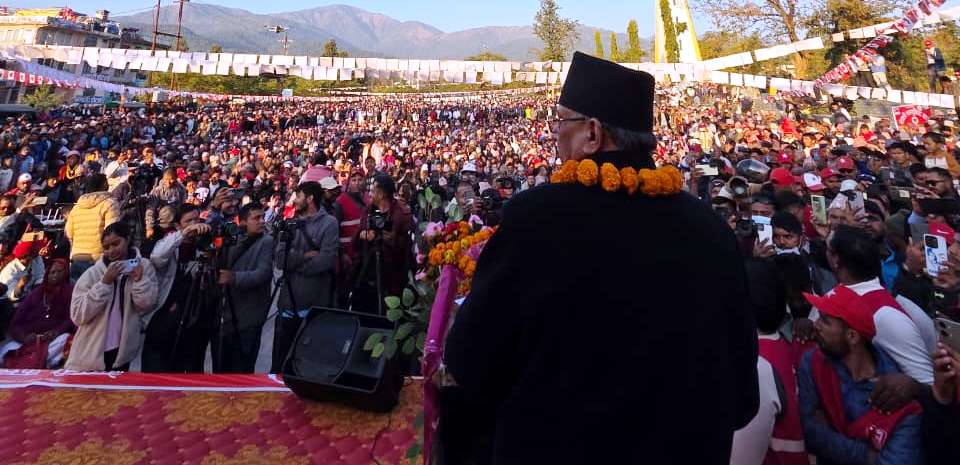 विदेशी हस्तक्षेप रोक्ने अस्त्र ‘मिसाइल’ होइन जनताको एकता हो : प्रचण्ड