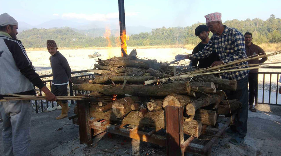 अभियुक्त पक्राउ परेपछि अंशुको अन्त्येष्टि