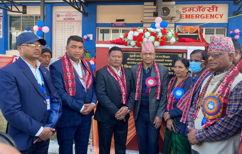 दुहवीमा १५ शय्याको नगर अस्पताल सञ्चालन