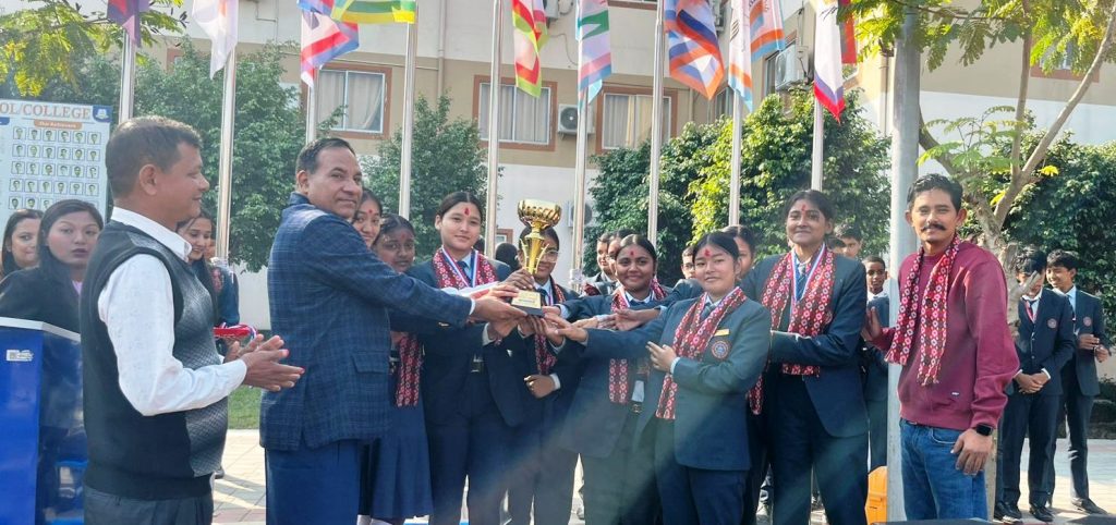 प्याब्सन स्पोर्टस् मीटका उपाधि विजेता खेलाडी र प्रशिक्षकलाई एभरेष्टको सम्मान