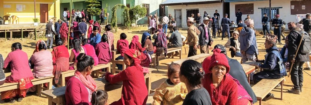 नेपाली सेनाको स्वास्थ्य शिविरमा ४४३ जनालाई सेवा
