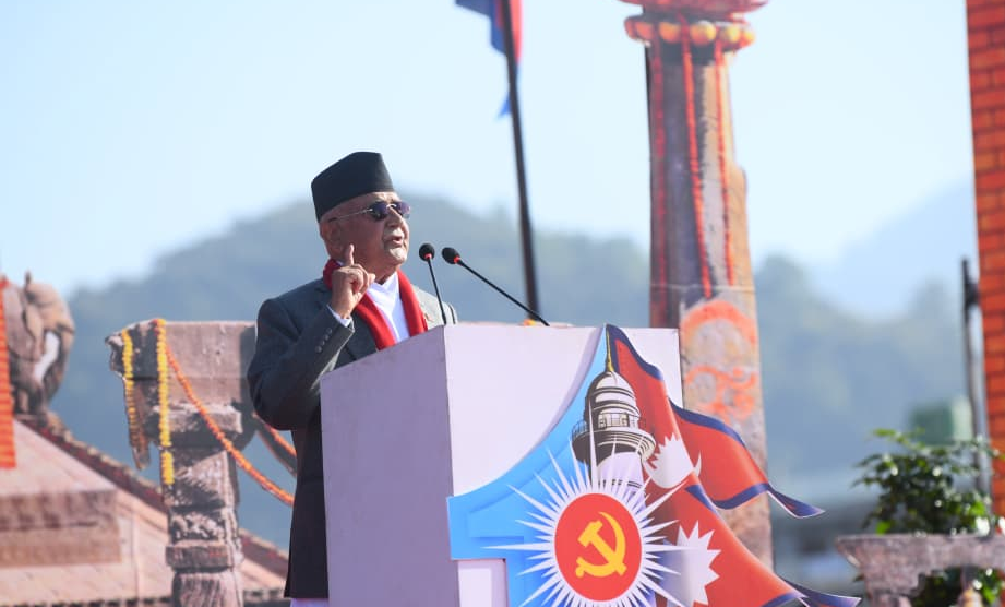 एमाले अजम्बरी छ : अध्यक्ष ओली