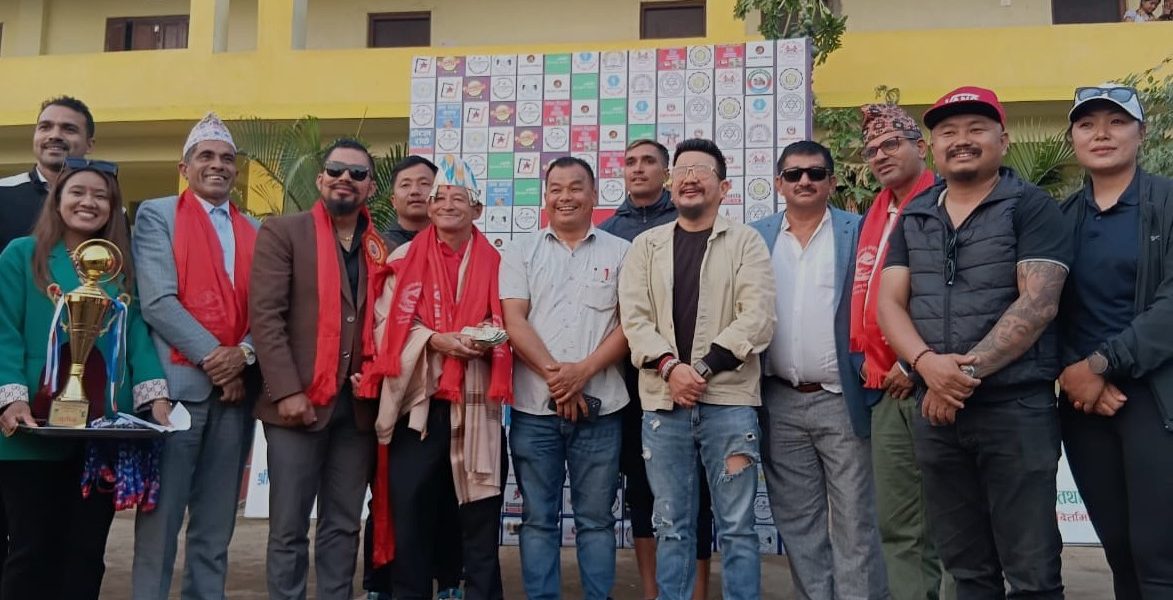 भलिबल प्रशिक्षक राईलाई झापामा एक लाखको सम्मान