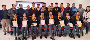 मेरिल्याण्ड कलेजका उत्कृष्ट विद्यार्थीलाई सम्मान