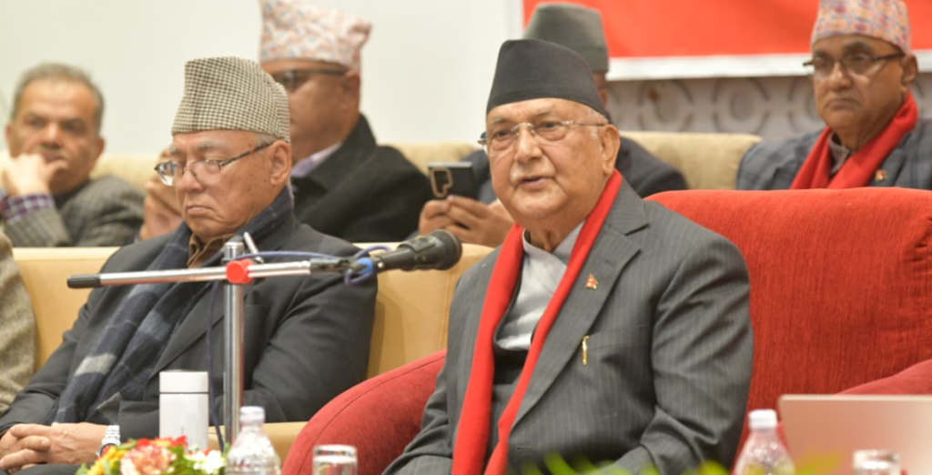 निर्वाचन घोषणा पत्रका लागि सुझाव सङ्कलन गर्दै एमाले