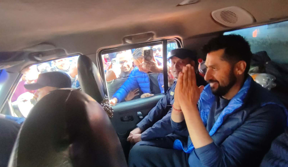 रास्वपा सभापति रवि लामिछाने थुनामुक्त
