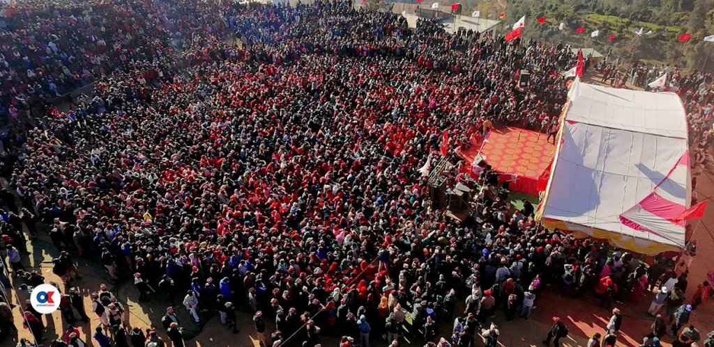 रुकुमबाट प्रचण्डको गर्जन : जनार्दनलाई भने ‘भगौडा र उदण्ड’, पूर्वी रुकुमबाट चुनाव लड्ने घोषणा