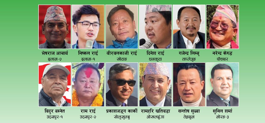 काँग्रेसले टुंग्यायो कोशी प्रदेशका १२ क्षेत्रको उम्मेदवार