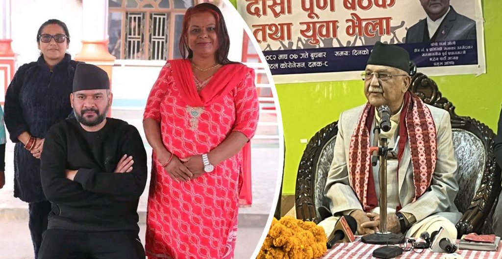 बालेनको डेरामा ३ हजारको लर्को, ओलीलाई ६४ को झ–झल्को