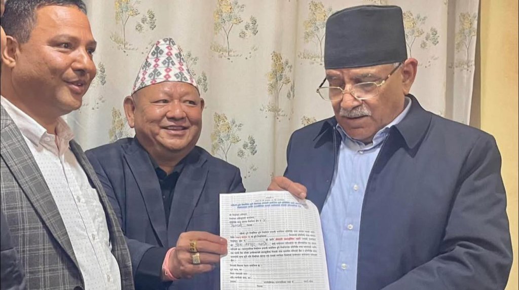 प्रेम आले नेकपा प्रवेश, पाए कैलाली ५ बाट टिकट