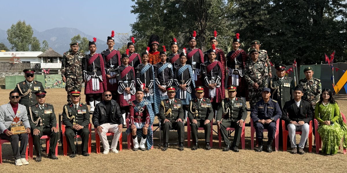 एनसीसी जुनियर डिभिजन तालिम सम्पन्न, ५३१ क्याडेट दीक्षित