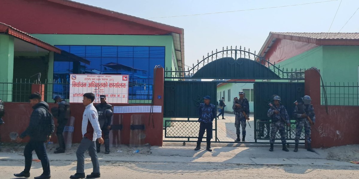 ओली र बालेनको मनोनयनले झापा ५ मा सुरक्षा ‘हाइ अलर्ट’