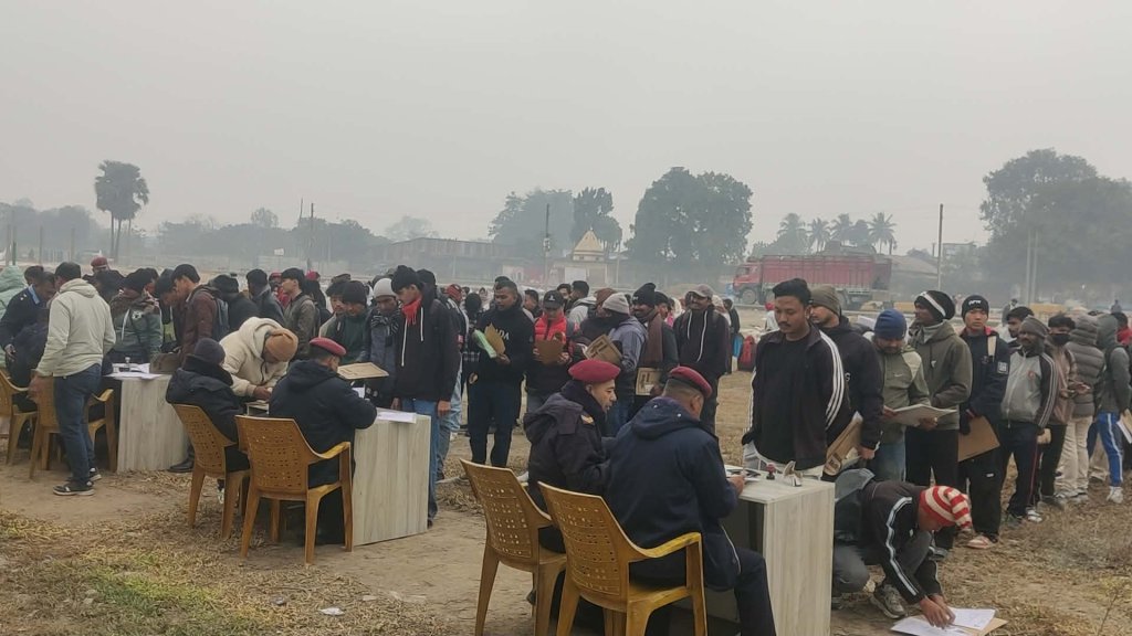 निर्वाचन प्रहरी बन्ने युवाको लर्को
