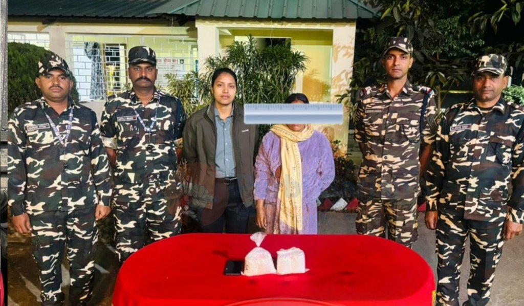 दश किलो चाँदीसहित नेपाली महिला भारतमा पक्राउ
