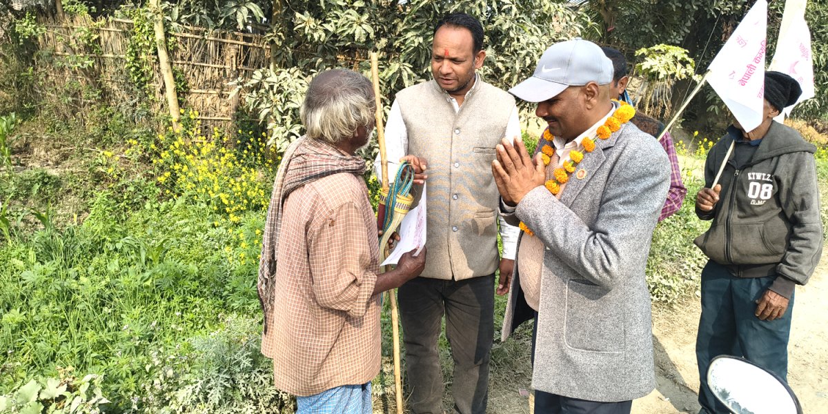 मोरङ ५ मा शिवकुमार मण्डलको बढ्दो प्रभाव: विकास र जनसम्बन्ध नै मुख्य आधार