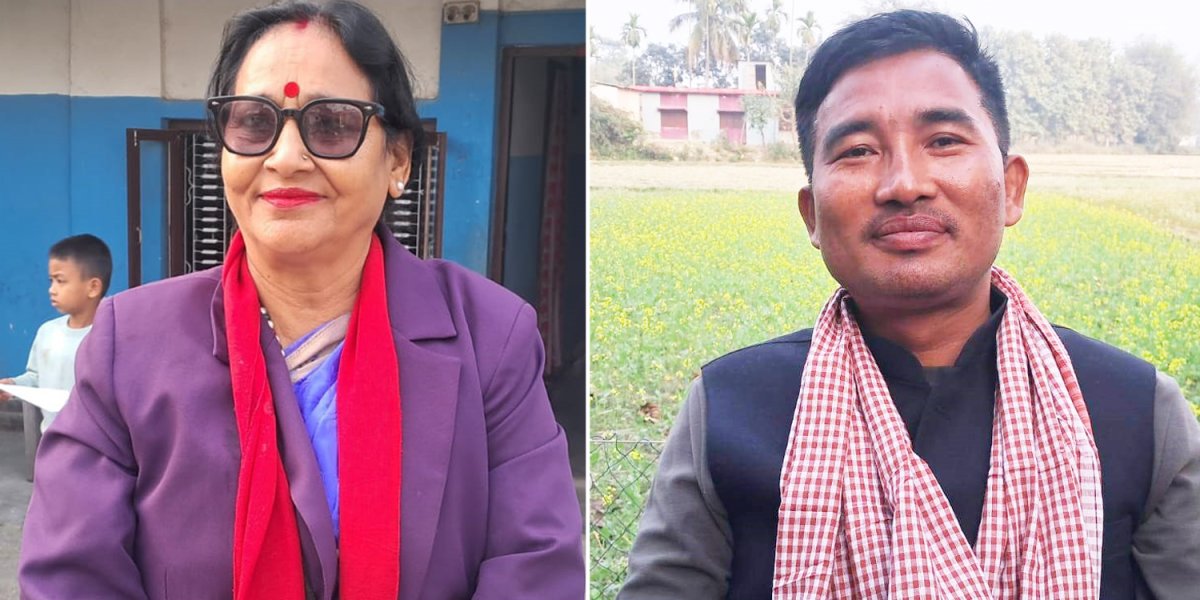 झापा ५ : मत माग्न दौडिरहेका रञ्जित र मन्धरा