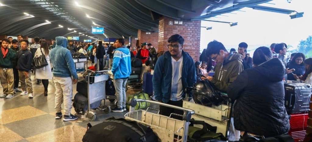 मध्यपूर्वमा युद्धको धक्का: विमानस्थल बन्द, त्रिभुवनमा यात्रु अलपत्र