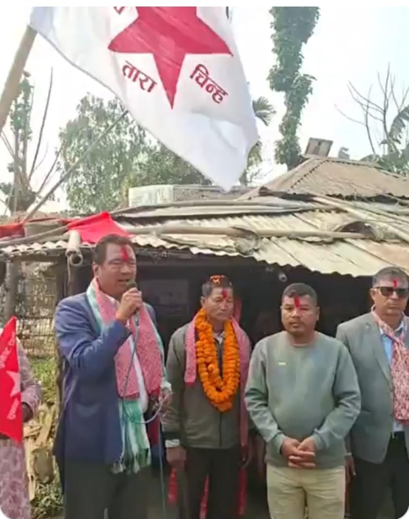 निर्वाचित वडा सदस्यसहित कांग्रेस कार्यकर्ता नेकपामा प्रवेश