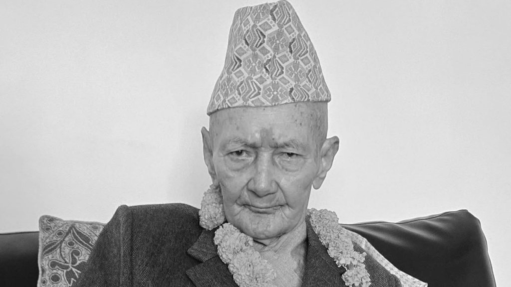 पूर्वप्रधानमन्त्री डा. बाबुराम भट्टराईलाई पितृशोक, ९७ वर्षीय पिता भोजप्रसादको निधन