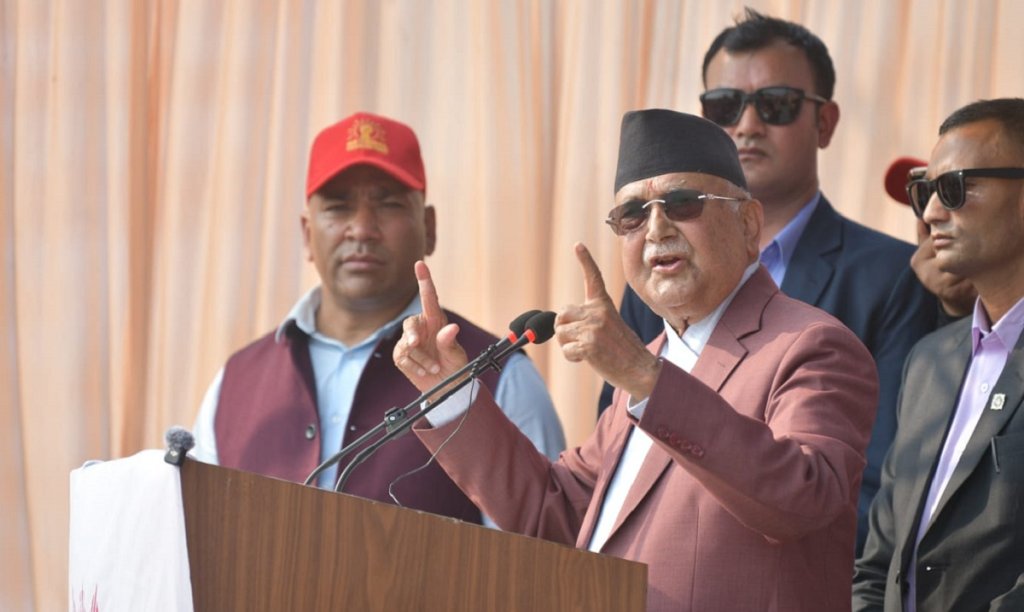 बुथ कब्जा गर्ने सपना नदेख्न ओलीको चेतावनी